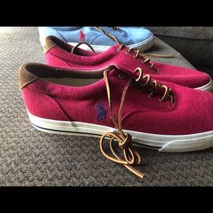 Red Ralph Lauren shoes